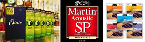 Giá các loại dây đàn guitar Acoustic phổ biến trên thị trường? Cách phân biệt chính hãng?